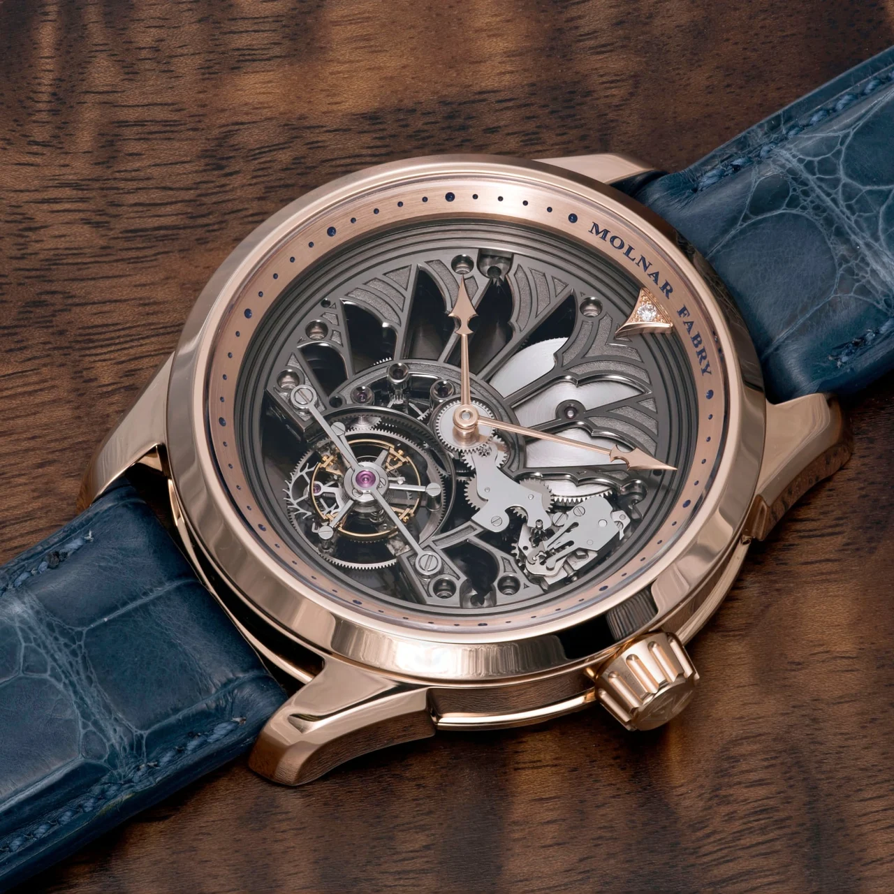 Molnar Fabry Majestic Tourbillon majestic-tourbillon kol saati
