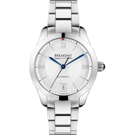 Bremont White on Bracelet SOLO34-LC-WH-B kol saati