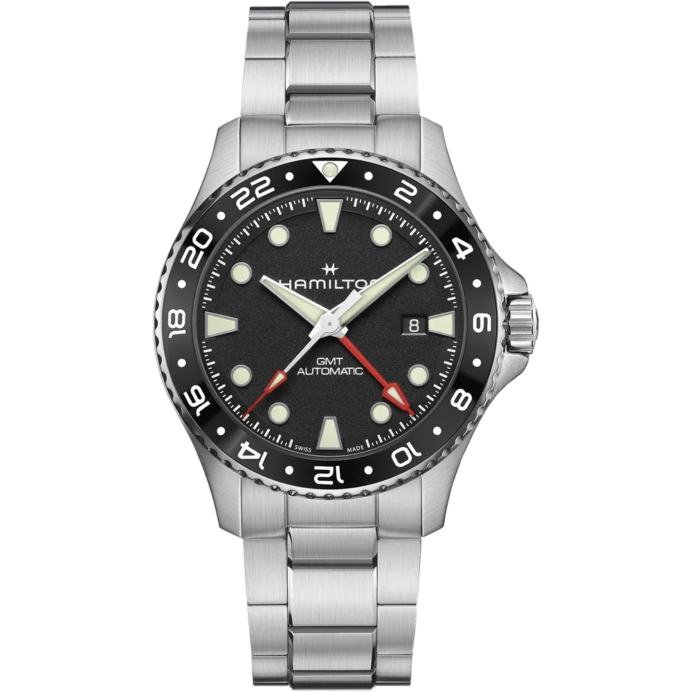 Hamilton Khaki Navy Scuba Auto GMT 43mm H82555130 43 mm kol saati