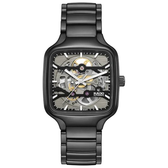 Rado True Square Automatic Skeleton R27197152 kol saati