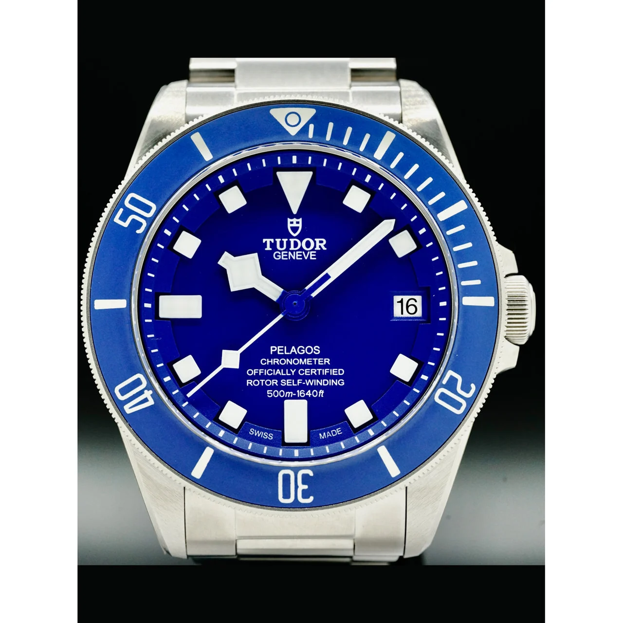 Tudor Pelagos Blue Dial on Bracelet 210000038188 42 mm kol saati