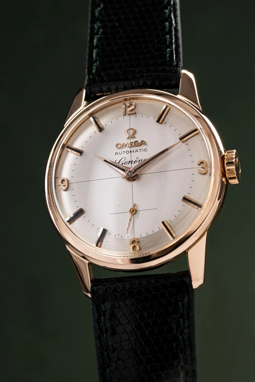 OMEGA Geneve Ref. 2981 18k rosé 34 mm kol saati