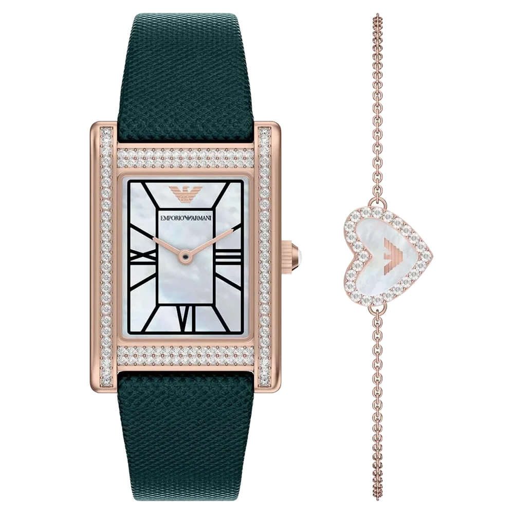 Emporio Armani Bileklik Seti AR80085SET 32 mm kol saati