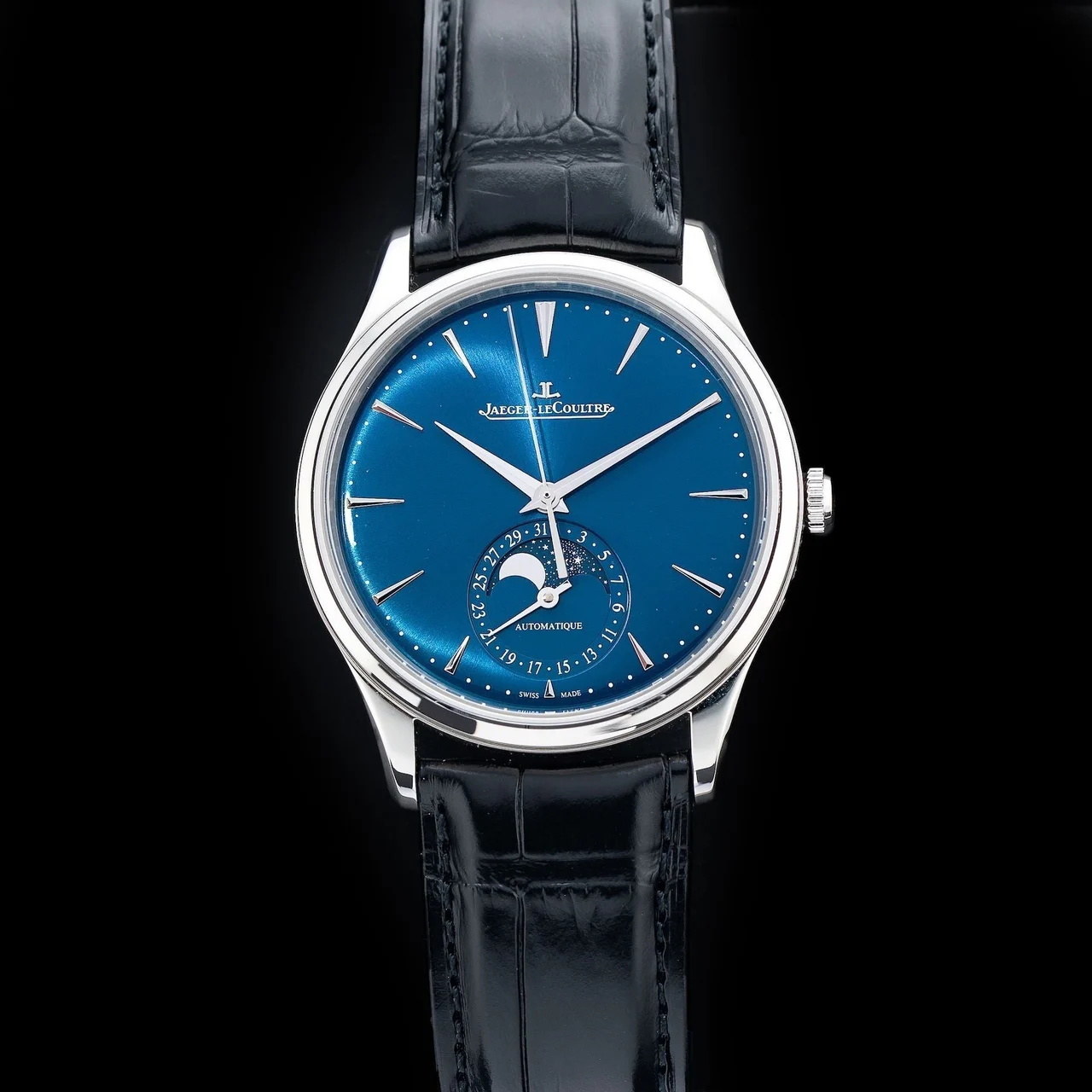 Jaeger-Lecoultre Jaeger LeCoultre Q1368480 Master Ultra Thin Moon 210009N33215 kol saati