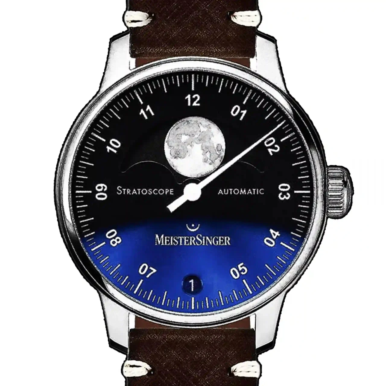 Meistersinger Stratoscope 43177 43 mm kol saati