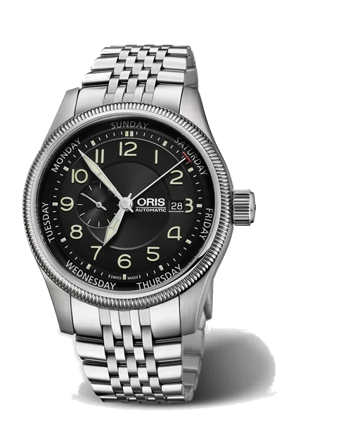 Oris Big Crown Small Second, Pointer Day 01 745 7688 4034-07 8 22 30 44 mm kol saati
