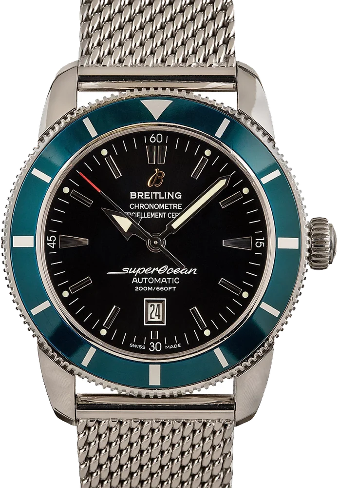 Breitling Superocean Heritage Green Bezel A17320Q5/B868 46 mm kol saati