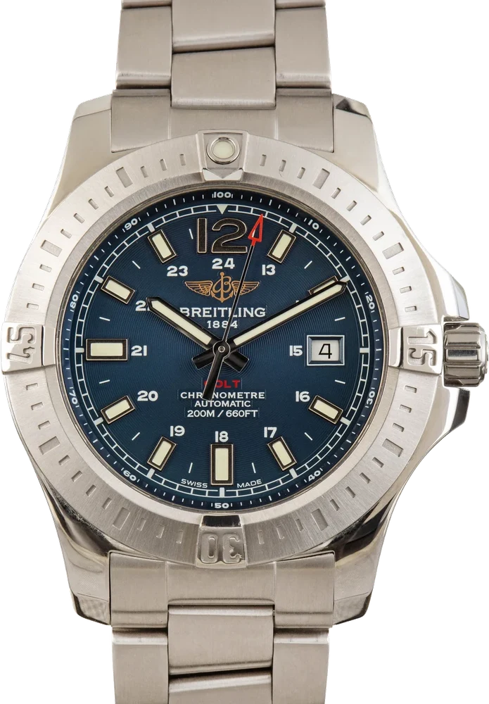Breitling Colt Blue Dial A1738811C906 44 mm kol saati