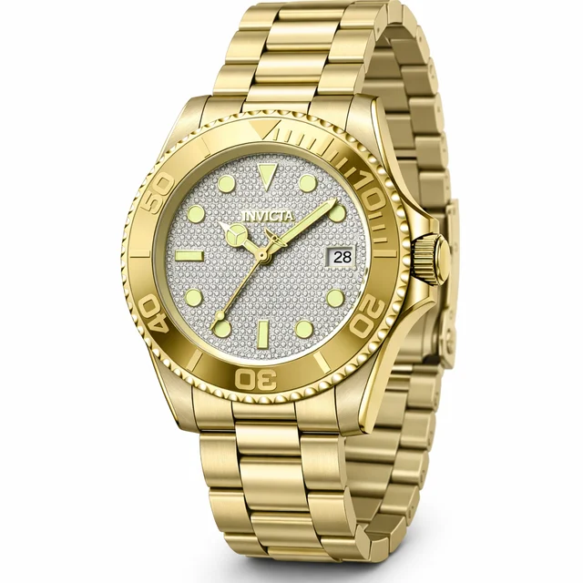 Invicta Pro Diver Velaquest Automatic Watch - 43mm. Rose Gold (50285) kol saati