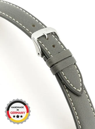 RIOS Leather Strap Pensa - Stone Grey - Russian Leather 20303/RI kol saati