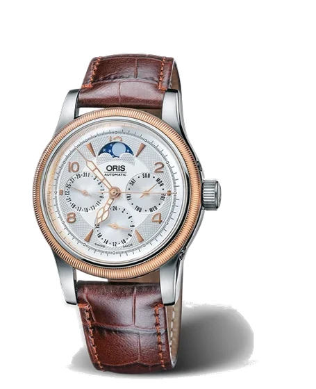 Oris Big Crown Complication 2004 01 581 7566 4361-07 5 19 52 kol saati