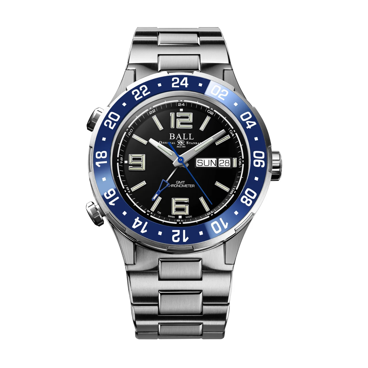 Ball Roadmaster C-DG3030BS6CJBK 40 mm kol saati