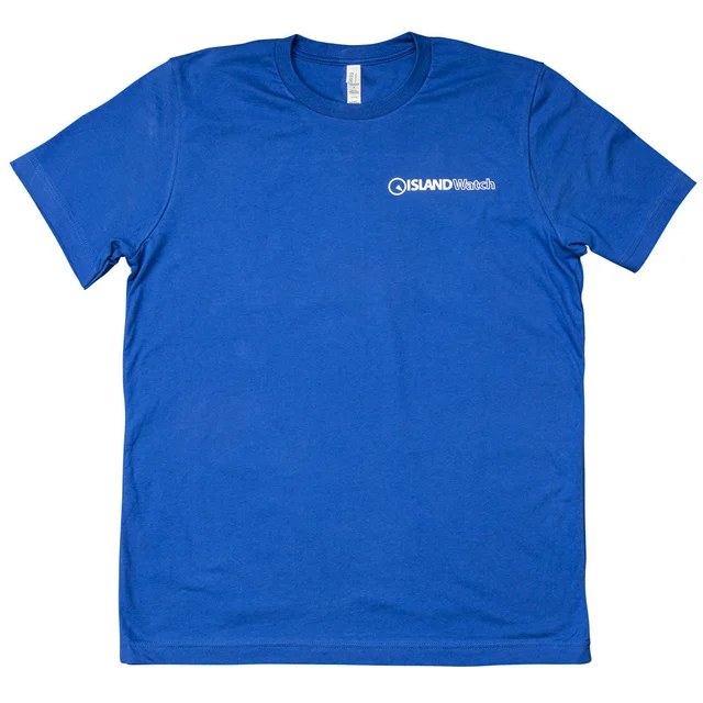 Island Watch Short-Sleeve T-Shirt in Royal Blue #SSTS-B SSTS-B-S kol saati