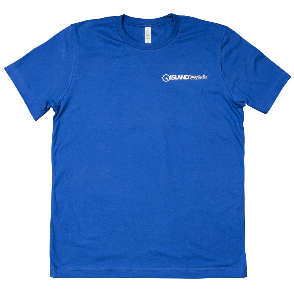 Island Watch Short-Sleeve T-Shirt in Royal Blue #SSTS-B SSTS-B-S kol saati