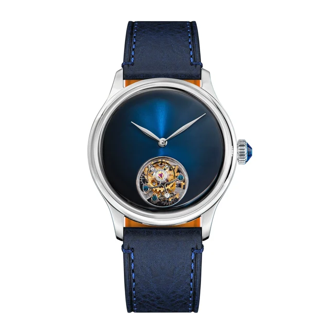 Sugess Tourbillon Master S454 Stainless Steel Blue Dial kol saati