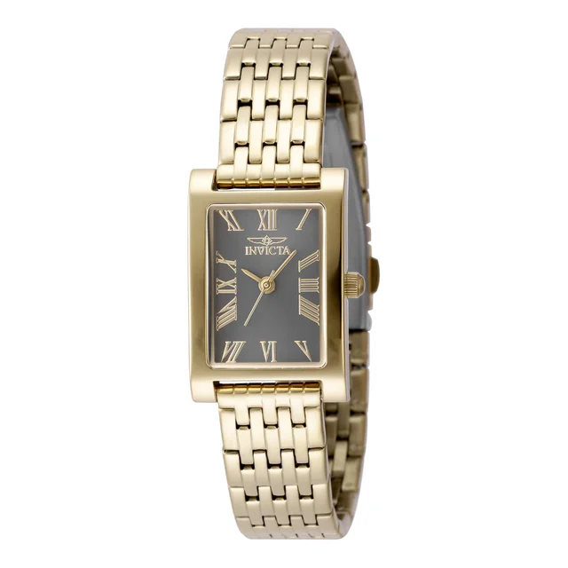 Invicta Open Box Angel Watch - 19.5mm, Gold (AIC-49076) kol saati
