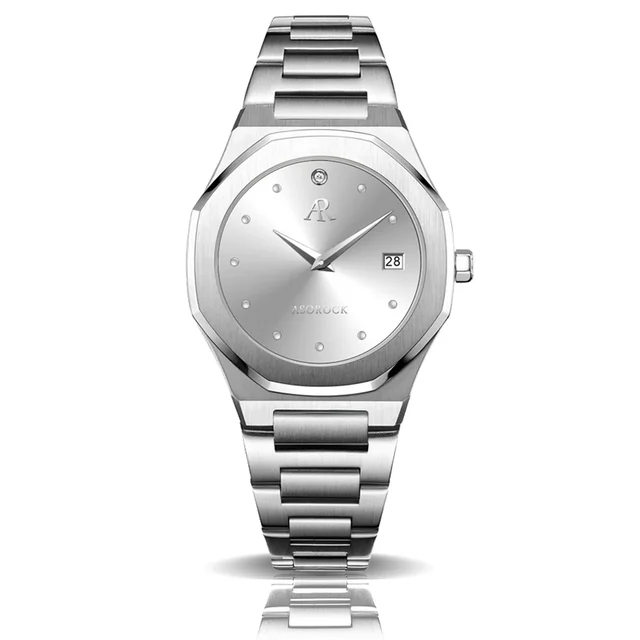 ASOROCK WATCHES Silver/Silver goddess (Pre-order ships out in August) kol saati