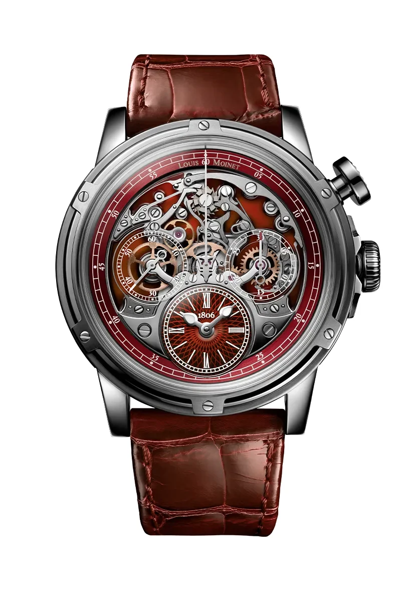 Louis Moinet Louis Moinet LM-79.20.15 46 mm kol saati