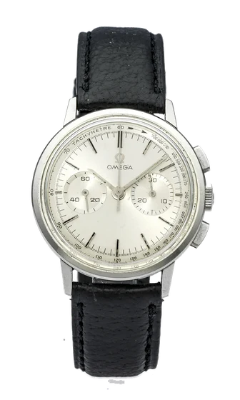 OMEGA OMEGA REF. 101.009 CHRONOGRAPH STEEL Fine and rare, manual-winding, stainless steel