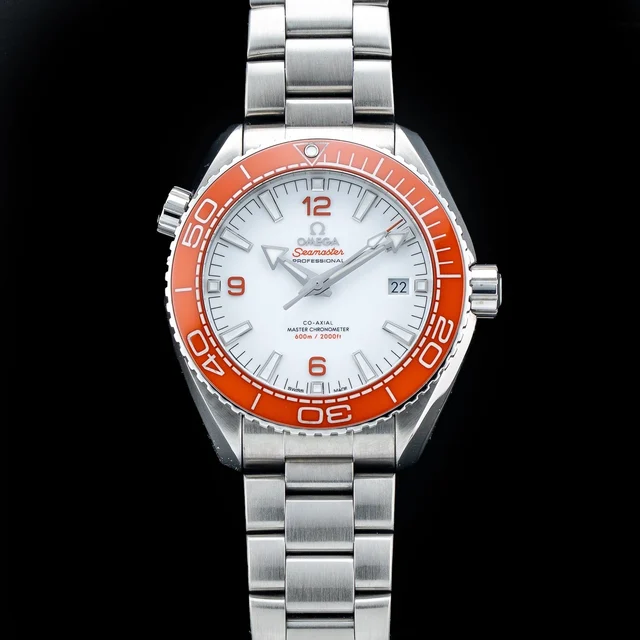 OMEGA Seamaster Planet Ocean 600M Master Chronometer Orange 210009N33547 kol saati