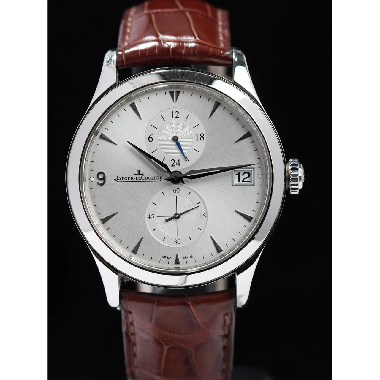 Jaeger-Lecoultre Jaeger LeCoultre JLQ1628430 Master Dual Time 210009N31916 40 mm kol saati
