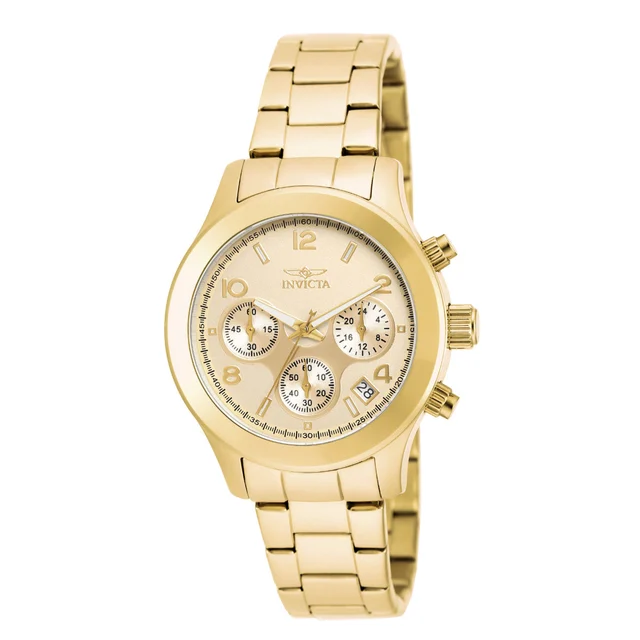 Invicta Angel Muserise Watch - 38mm, Gold (19217) kol saati