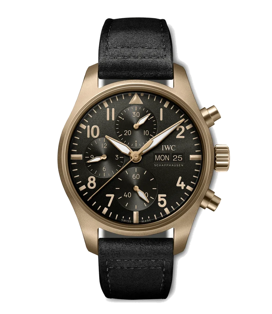 IWC Pilots Watch Chronograph Edition 10 Years Of Mr Porter IW387907 41 mm kol saati