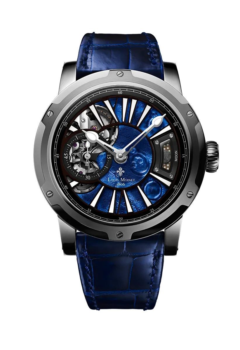Louis Moinet Louis Moinet LM-45.10B.MO.B 45 mm kol saati