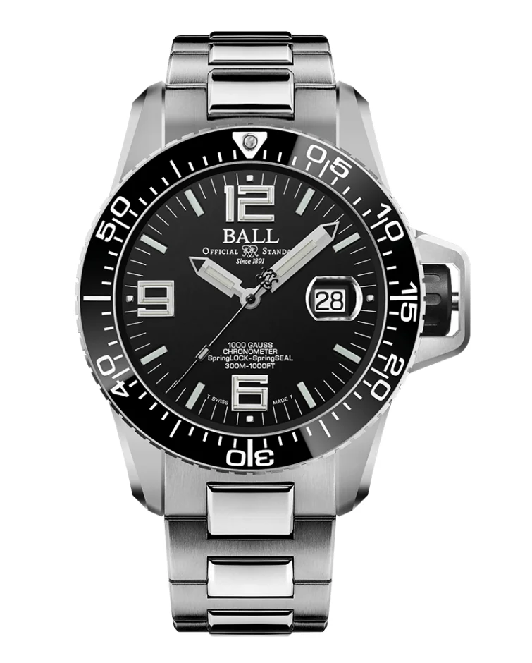 Ball Engineer Hydrocarbon DM3200A-S2C-BK 42 mm kol saati