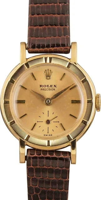 Rolex Precision 8823 Yellow Gold kol saati