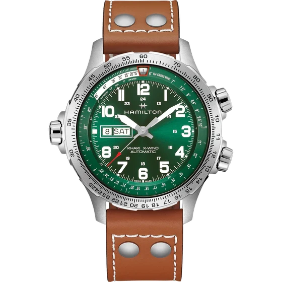 Hamilton Khaki Aviation X-Wind Day Date Auto H77735560 kol saati