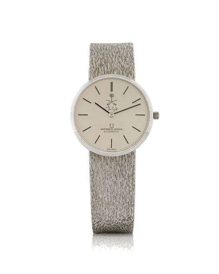 Universal UNIVERSAL, REF. 366010, GOLDEN SHADOW, AUTOMATIC, WHITE GOLD, GIFT FROM KING FAI