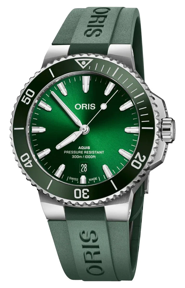 Oris Aquis 733 7787 4157-RS 42 mm kol saati