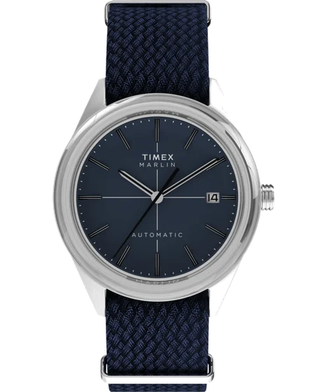 Timex Marlin® Jet Automatic 38mm Fabric Strap Watch TW2Y24500 kol saati