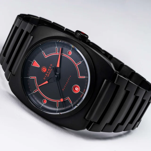 Direnzo DRZ_02R_LE_BLACK_RED kol saati