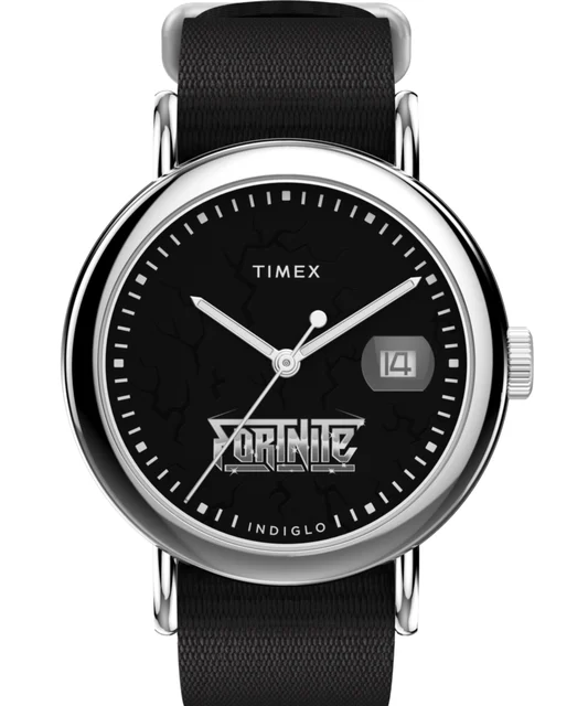 Timex Fortnite Weekender 37mm Fabric Strap Watch TW2Y46400JR kol saati