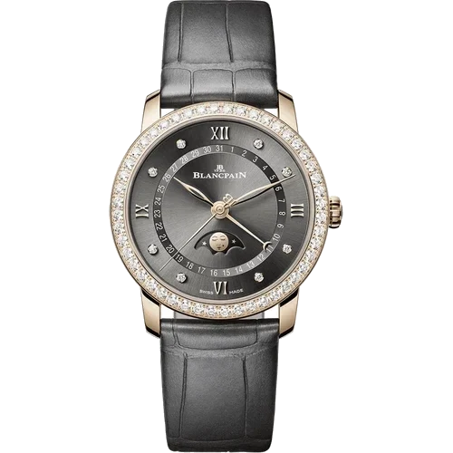 Blancpain Villeret Quantième Phases de Lune 6126 2910 55B 33.2 mm kol saati