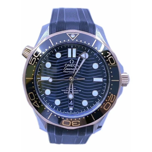 OMEGA Seamaster Diver 300M Co-Axial Master Chronometer Sedna Gold 210.22.42.20.01.002 2100