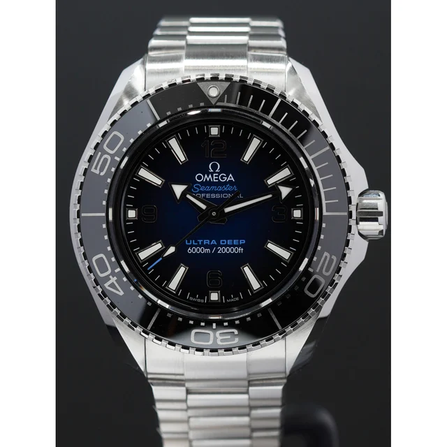 OMEGA Seamaster Planet Ocean 6000M Ultra Deep Blue Dial 45.5mm on Bracelet 210009N30885 ko