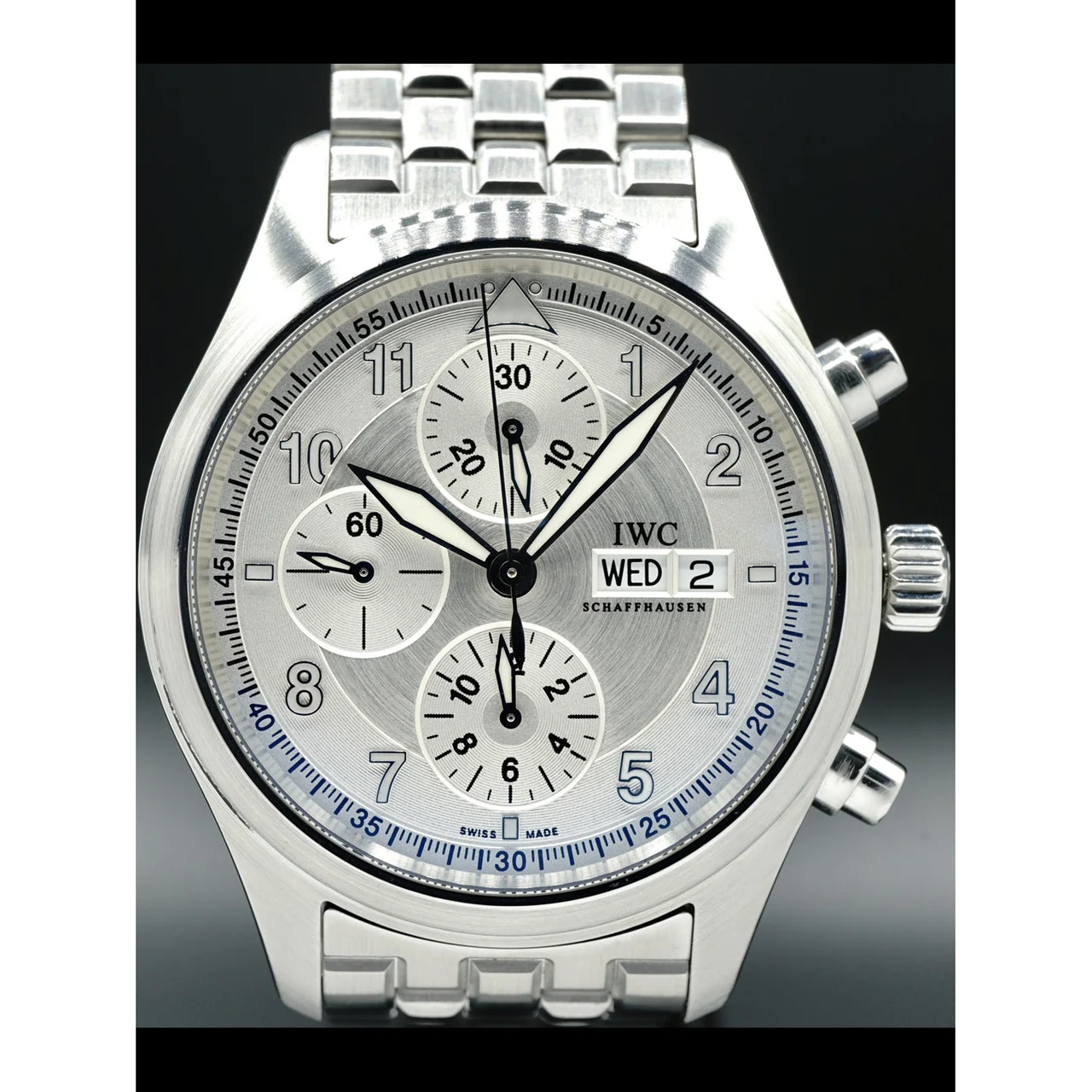 IWC Pilot's Watch Spitfire Chronograph IW371702 210000023415 42 mm kol saati
