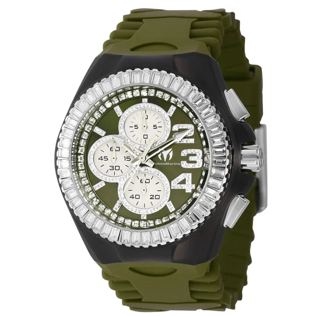 Invicta TechnoMarine Cruise JellyFish Watch - 45mm, Green (TM-121183) kol saati