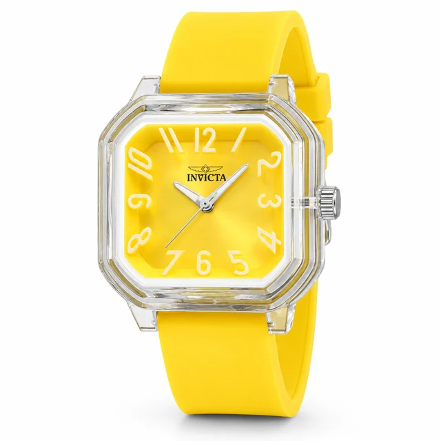 Invicta Celestial Scalenon Watch - 39mm, Yellow (70320) kol saati