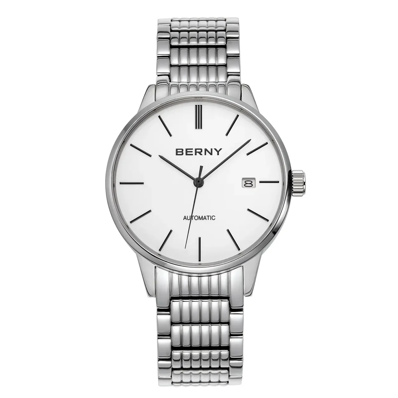 BERNY Men Automatic Dress Watch-AM7102M AM7102M-A kol saati