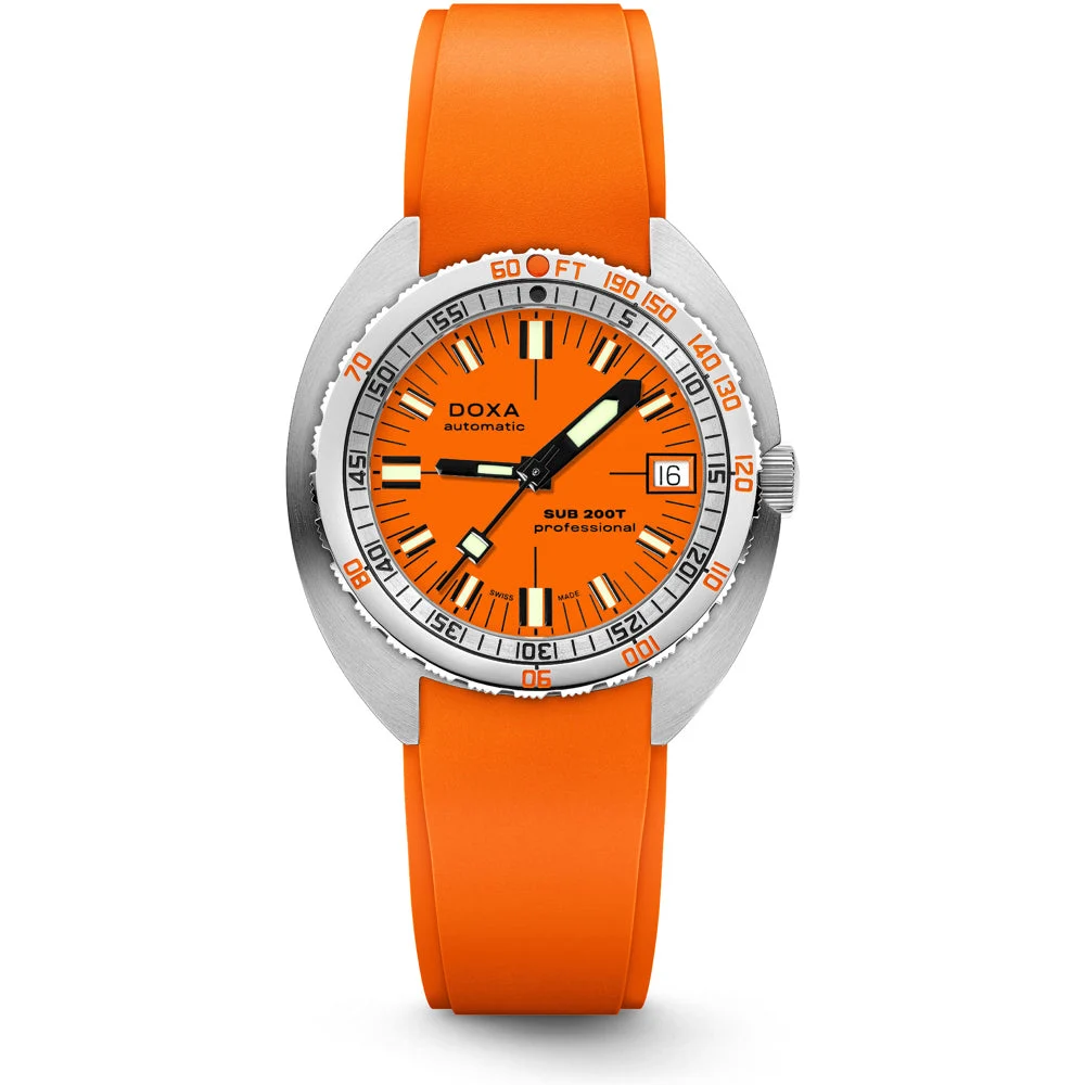 Doxa SUB 200T 804.10.351.21 Professional Iconic Dial 39 mm kol saati
