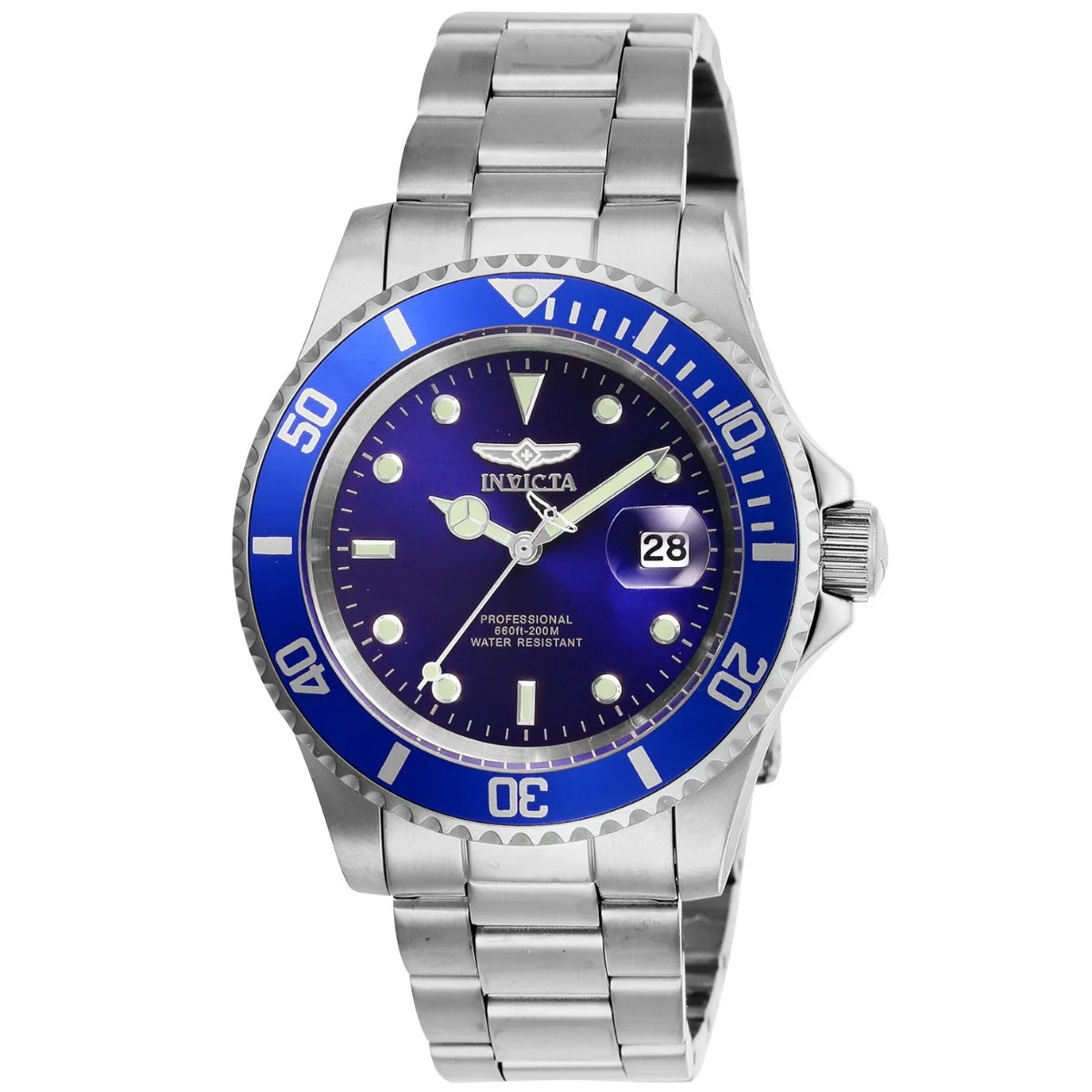 Invicta Pro Diver Coastpath Watch - 40mm. Steel (26971) 40 mm kol saati