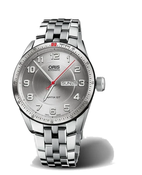 Oris Artix GT Day Date 01 735 7662 4461-07 8 21 85 42 mm kol saati