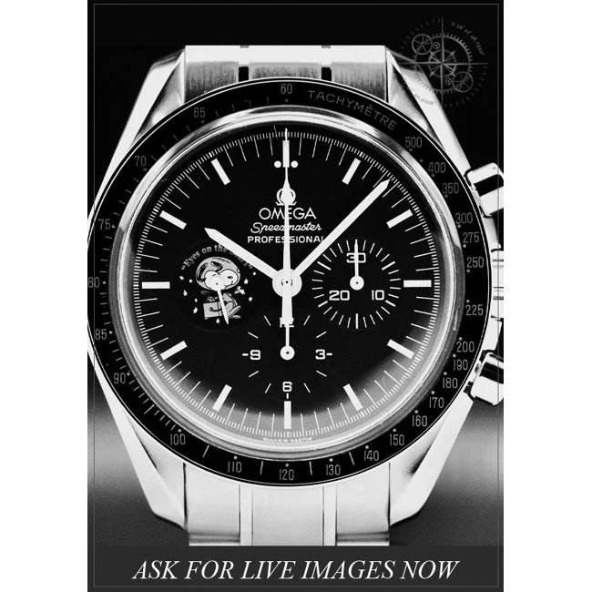 OMEGA Speedmaster Snoopy Eyes On The Stars 210000075022 42 mm kol saati
