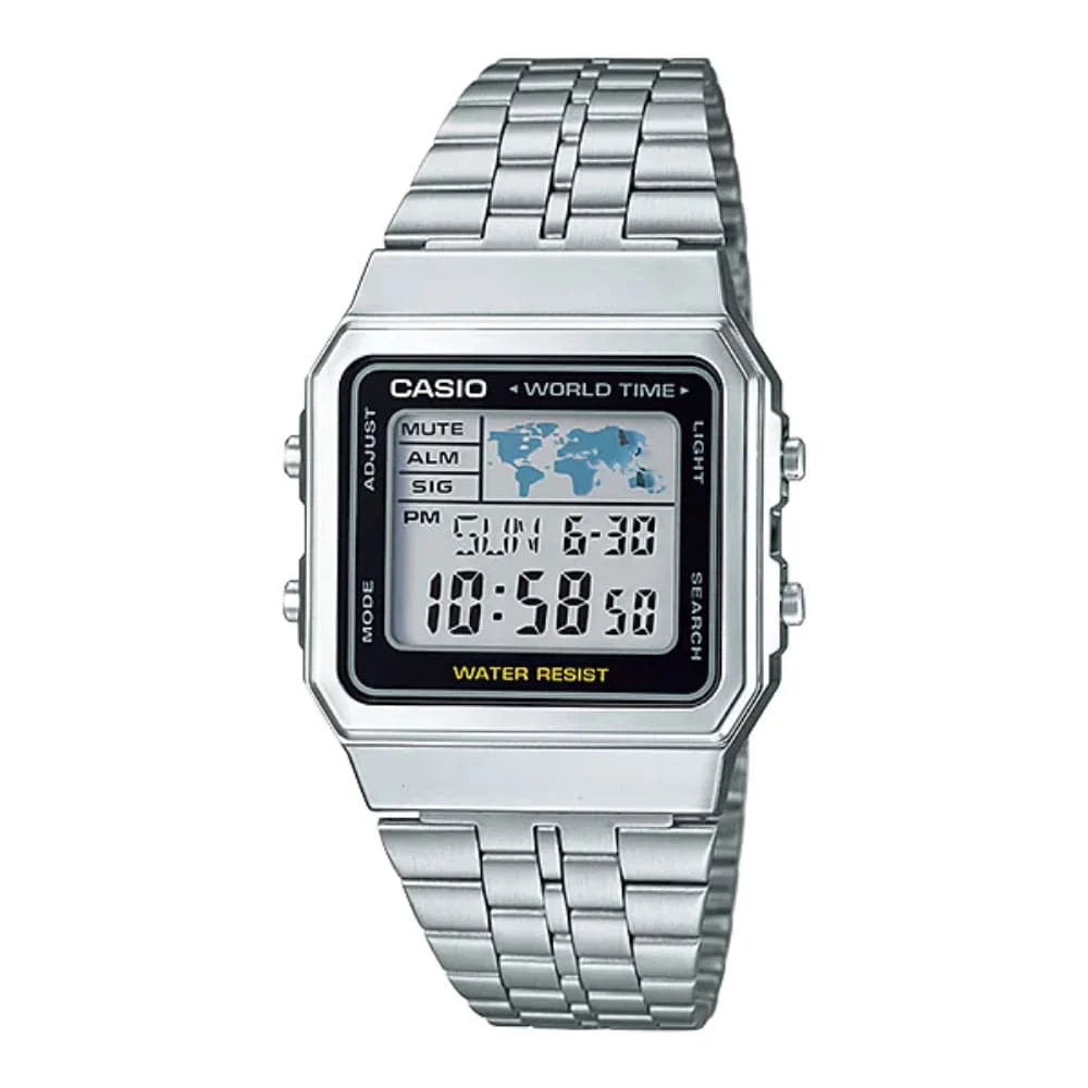 Casio Vintage A500WA-1DF-P 34 mm kol saati