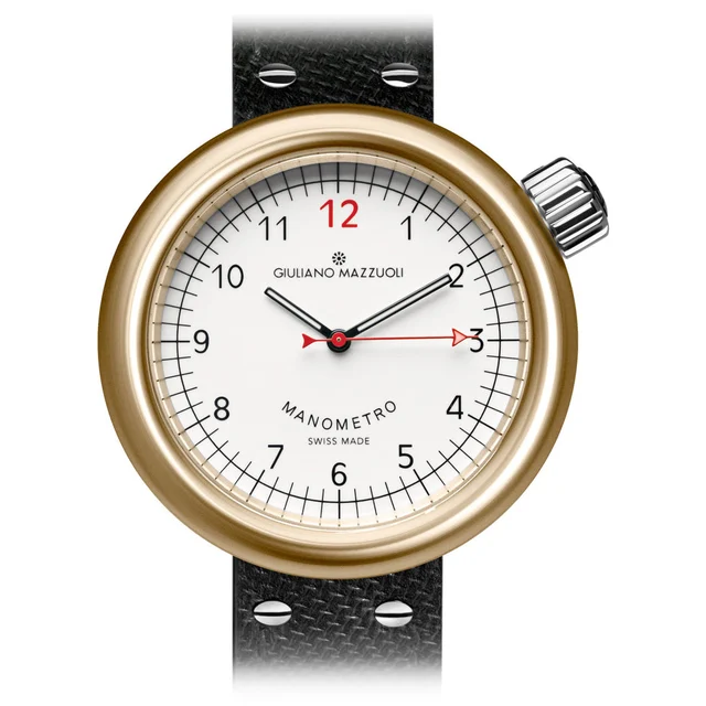 Giuliano Mazzuoli Manometro White Bronze MNBZ05 kol saati