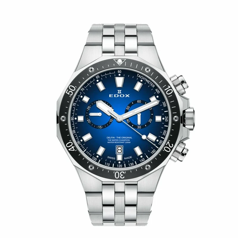 EDOX 10109-3M-BUIN 43 mm kol saati